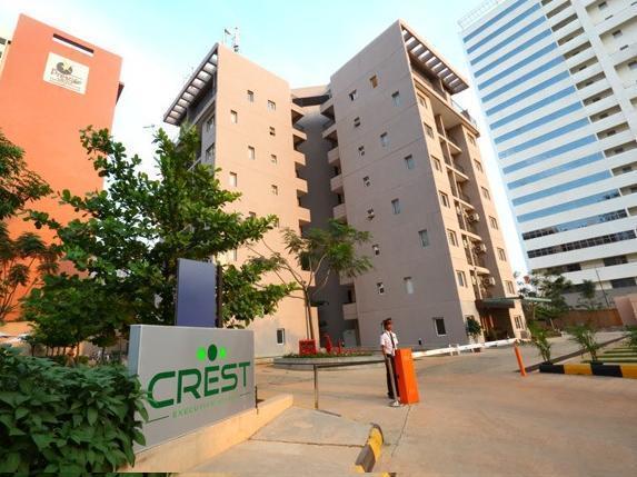 Crest Executive Suites, Whitefield Bangalore Eksteriør bilde